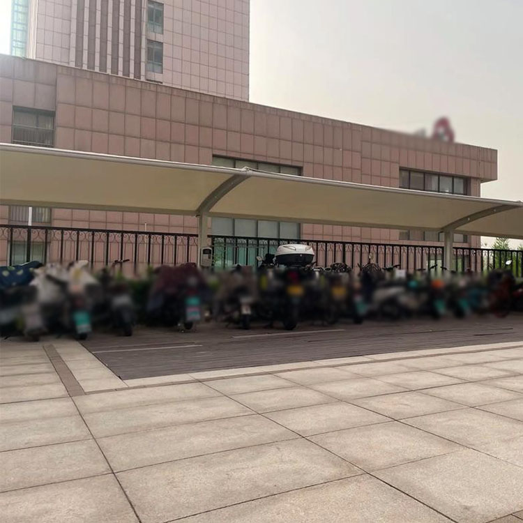 高阳县膜结构电动车棚